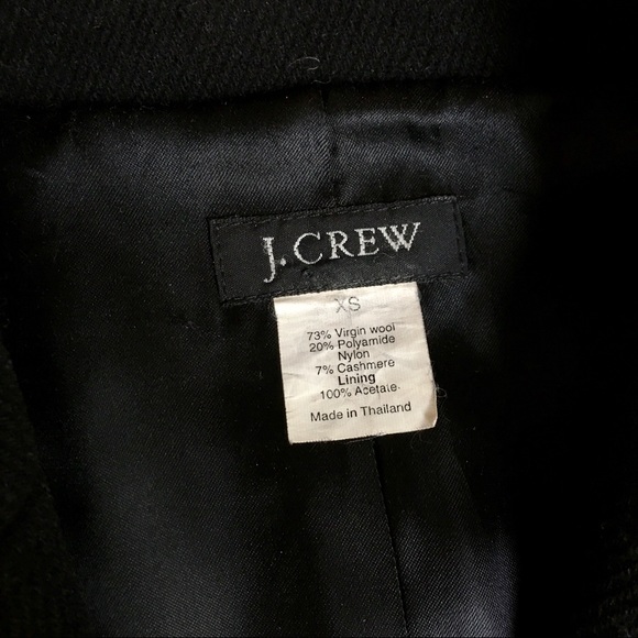 ❤️Vintage J. Crew wool blend overcoat - XS - Picture 2 of 7